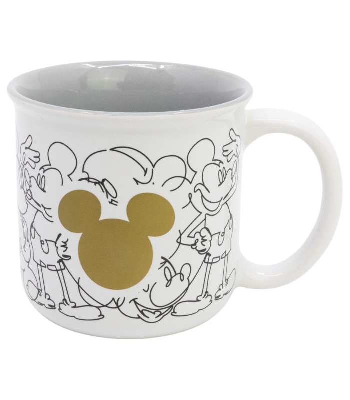 CERAMIC BREAKFAST MUG 14 OZ IN GIFT BOX MICKEY MOUSE SIGNATURE