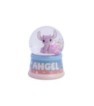 GLASS SNOW GLOBE ANGEL EN ESTUCHE