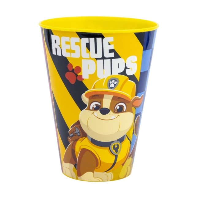 LARGE EASY PP TUMBLER 430 ML PAW PATROL BOY RESCUE PUPS