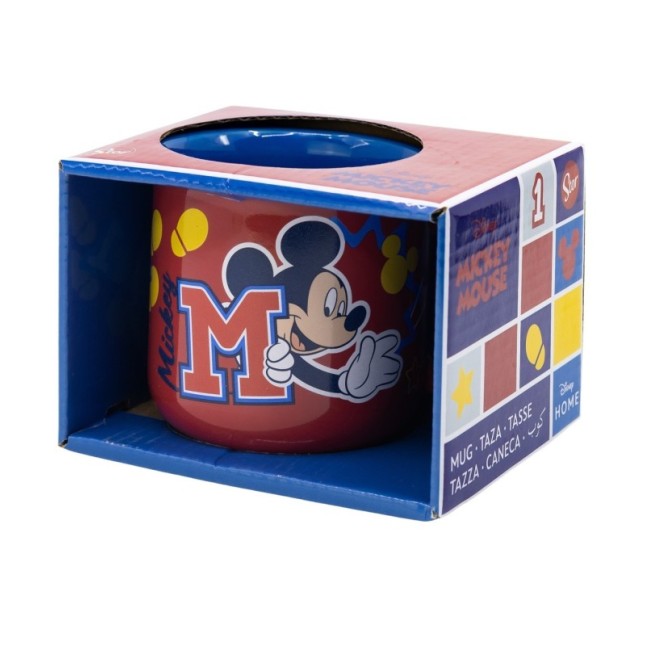 FULL DECO CERAMIC MUG 12 OZ IN GIFT BOX  MICKEY