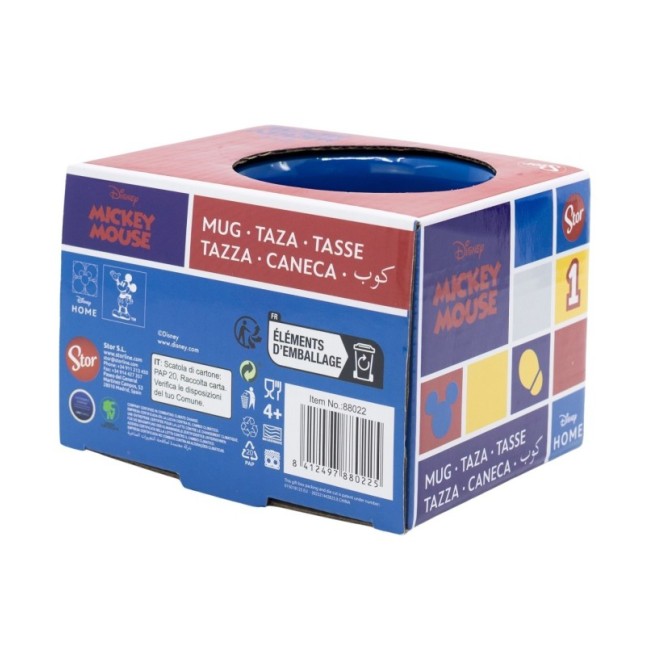 FULL DECO CERAMIC MUG 12 OZ IN GIFT BOX  MICKEY