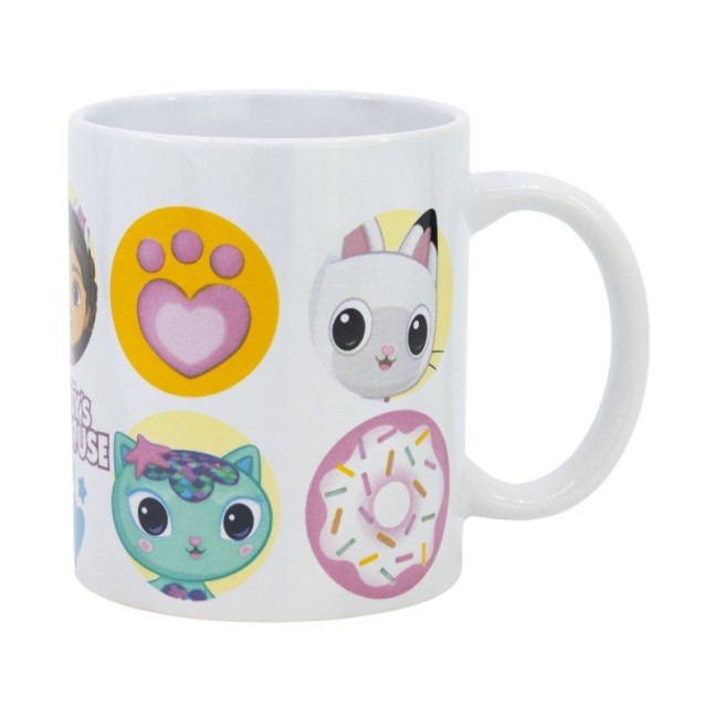 CERAMIC SB MUG 11 OZ IN BOX GABBYS DOLLHOUSE DOTS