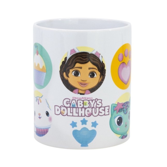 CERAMIC SB MUG 11 OZ IN BOX GABBYS DOLLHOUSE DOTS