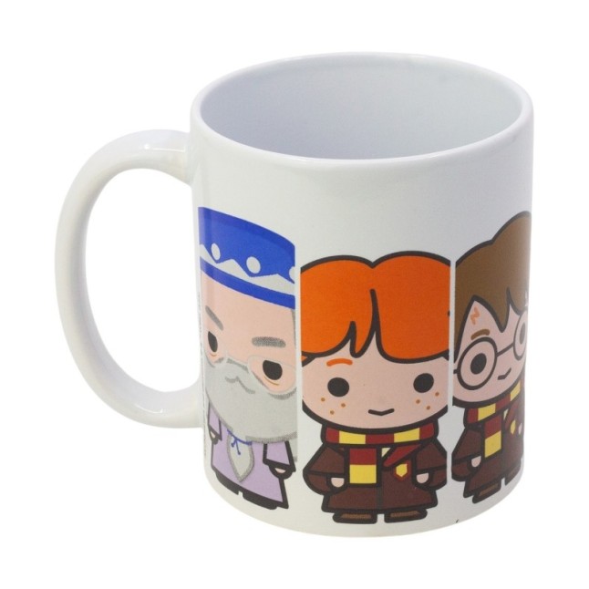 SOCKS AND CERAMIC MUG 11 OZ SET HARRY POTTER CHIBI