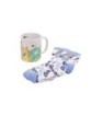 SOCKS AND CERAMIC MUG 11 OZ SET BLUEY