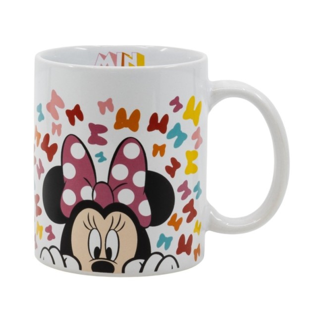 CERAMIC MUG 11 OZ IN GIFT BOX MINNIE SO EDGY BOWS
