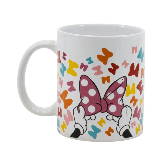CERAMIC MUG 11 OZ IN GIFT BOX MINNIE SO EDGY BOWS