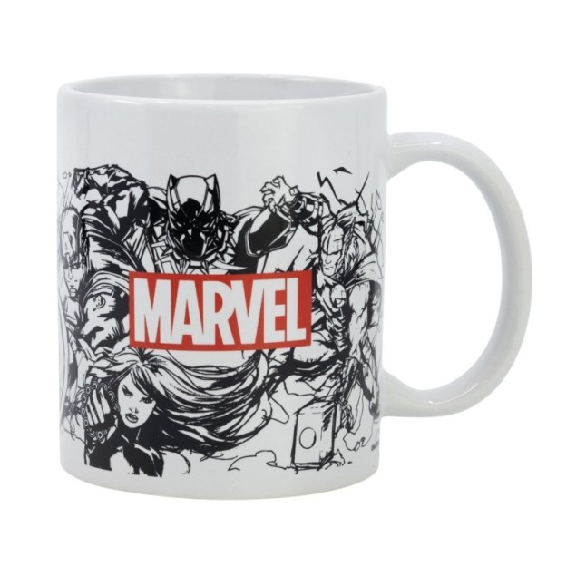 CERAMIC MUG 11 OZ IN GIFT BOX MARVEL PATTERN