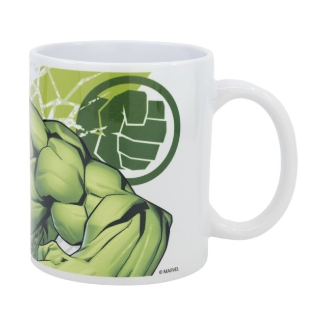 CERAMIC SB MUG 11 OZ IN BOX AVENGERS HULK FIST STRENGTH