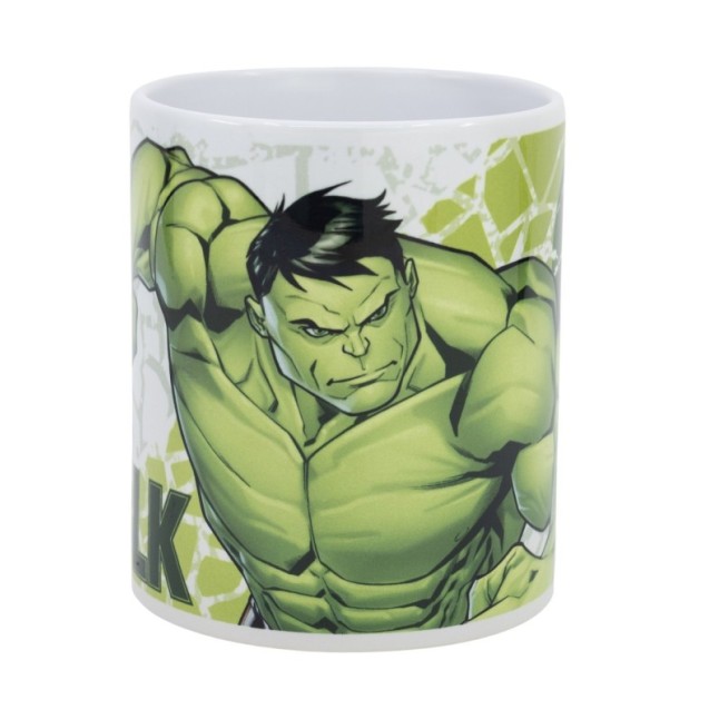 CERAMIC SB MUG 11 OZ IN BOX AVENGERS HULK FIST STRENGTH