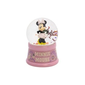 GLASS SNOW GLOBE MINNIE IN GIFT BOX