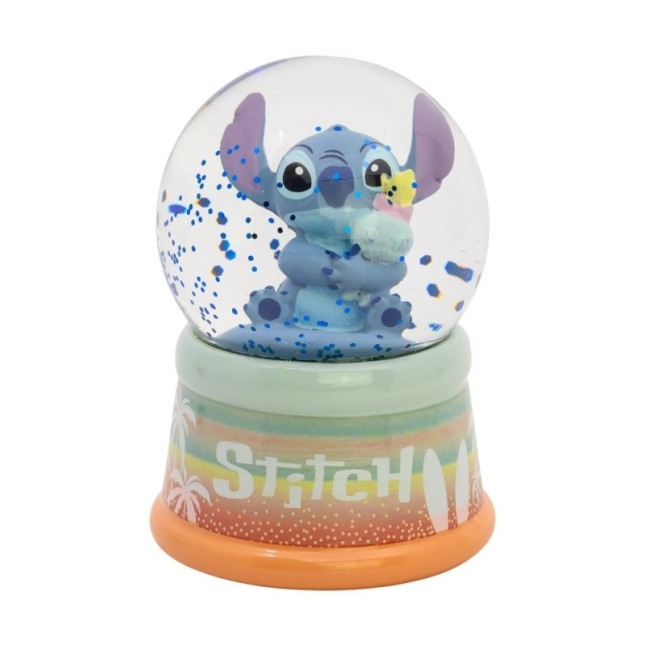 GLASS SNOW GLOBE STITCH IN GIFT BOX