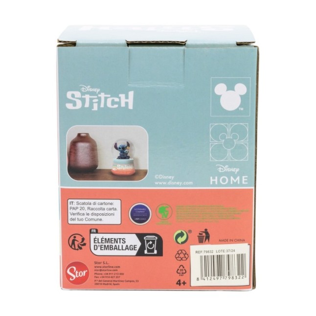 GLASS SNOW GLOBE STITCH IN GIFT BOX