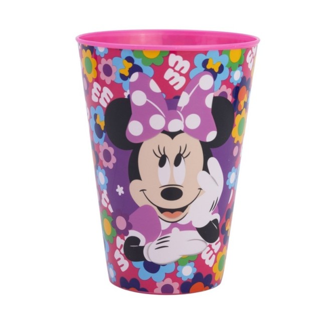 LARGE EASY PP TUMBLER 430 ML MINNIE BOLD FLORALS