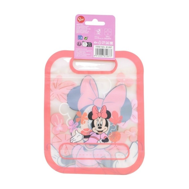4 ZIPPER BAGS SET MINNIE SUNSHINE