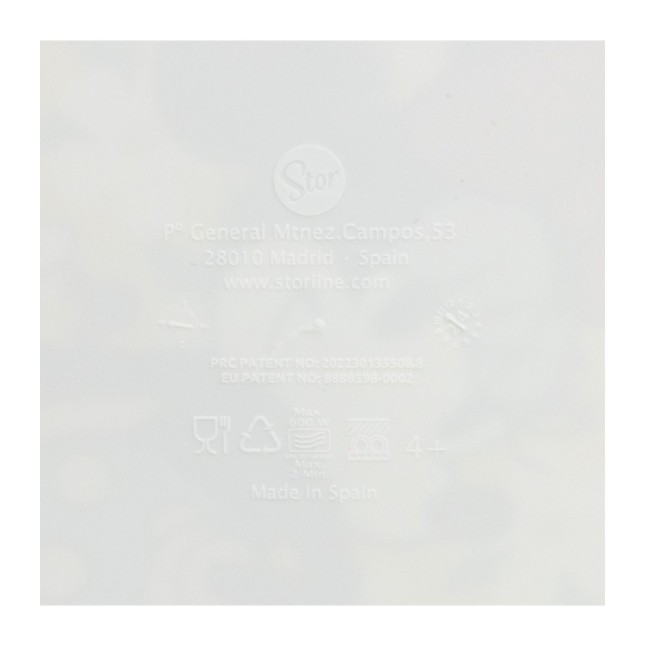 NON SLIP 5 PCS BICOLOR PREMIUM SET (PLATE, BOWL, TUMBLER, CUTLERY) IN STANDARD BOX MINNIE SUNSHINE