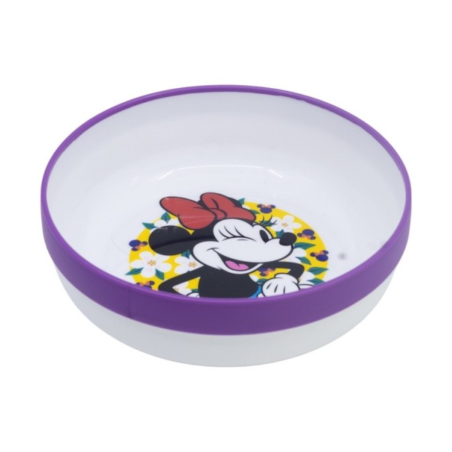 NON SLIP BICOLOR PREMIUM BOWL MINNIE SUNSHINE