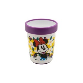 NON SLIP BICOLOR PREMIUM TUMBLER 260 ML MINNIE SUNSHINE