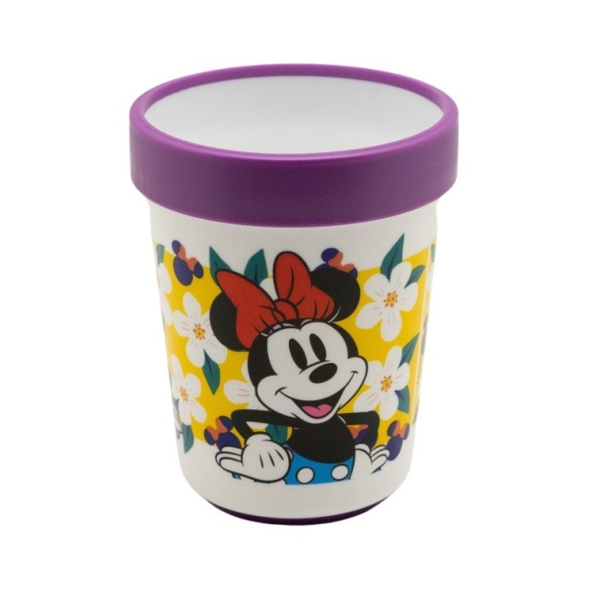 NON SLIP BICOLOR PREMIUM TUMBLER 260 ML MINNIE SUNSHINE
