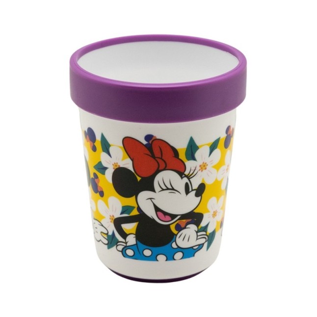 NON SLIP BICOLOR PREMIUM TUMBLER 260 ML MINNIE SUNSHINE