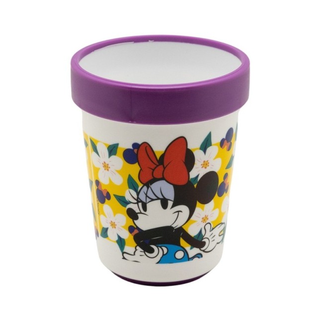 NON SLIP BICOLOR PREMIUM TUMBLER 260 ML MINNIE SUNSHINE