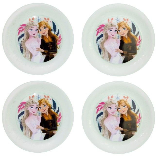 JOY 4 PCS PP PLATE SET FROZEN