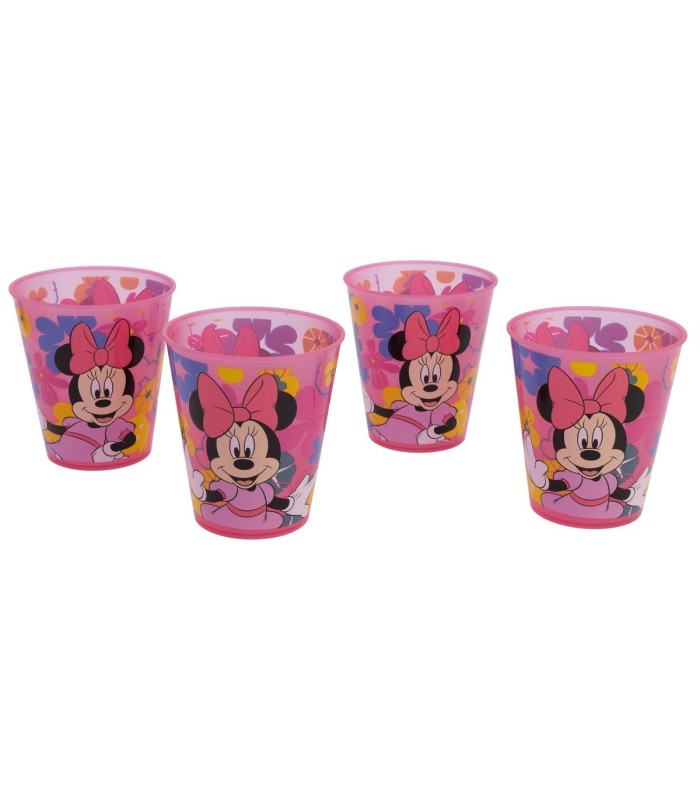 JOY 4 PCS PP TUMBLER SET 285 ML MINNIE
