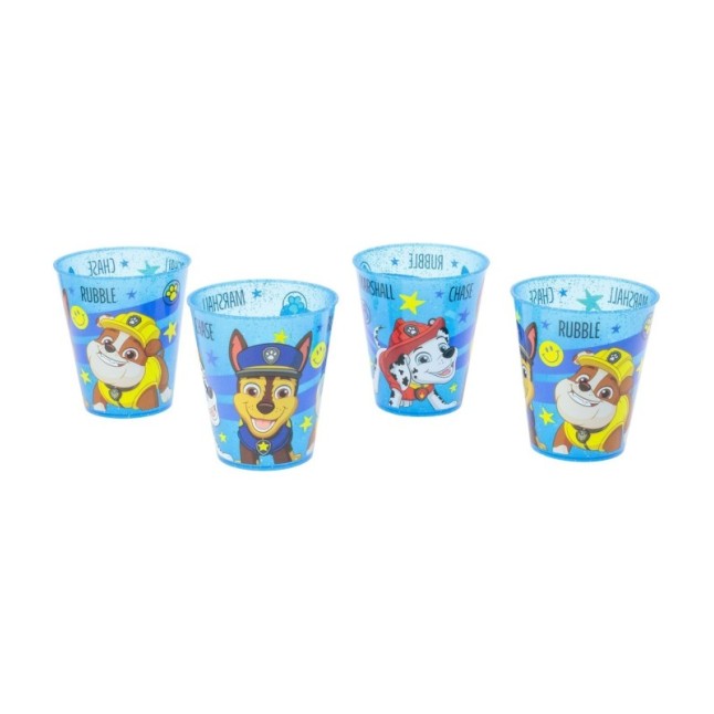 JOY 4 PCS PP TUMBLER SET 285 ML PAW PATROL BOY