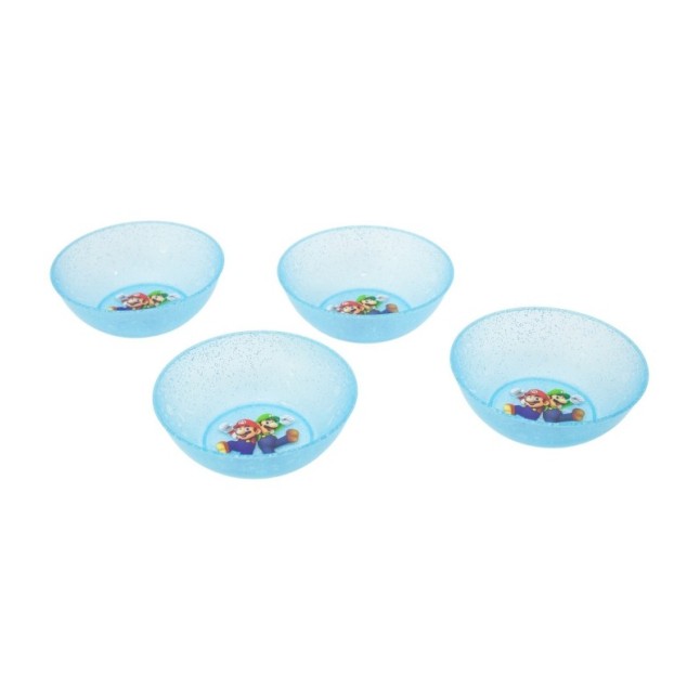 JOY 4 PCS PP BOWL SET SUPER MARIO
