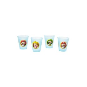 JOY 4 PCS PP TUMBLER SET 285 ML SUPER MARIO