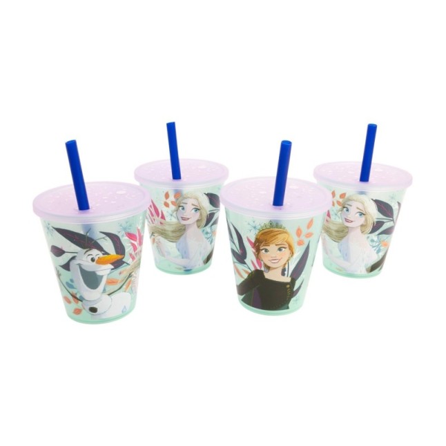 JOY 4 PCS SPORT TUMBLER SET 285 ML SET FROZEN