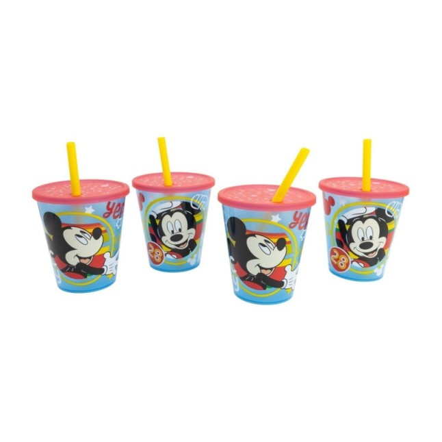 JOY 4 PCS SPORT TUMBLER SET 285 ML SET MICKEY