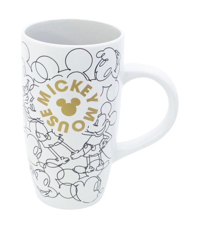 LATTE CERAMIC MUG 23 OZ IN GIFT BOX MICKEY MOUSE SIGNATURE
