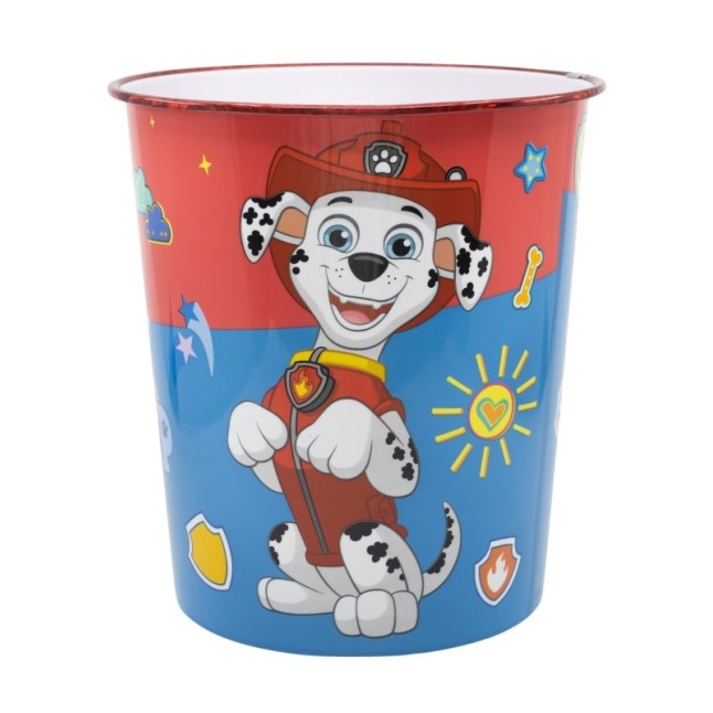 DUSTBIN PAW PATROL BOY FRIENDSHIP FUN ZWD