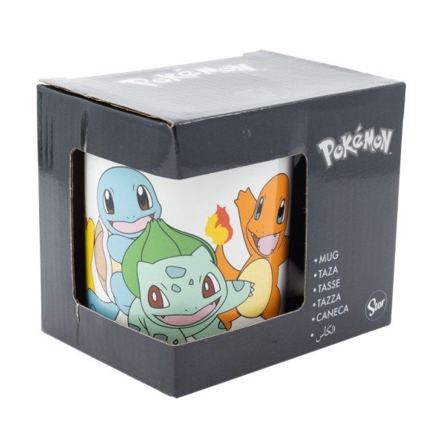 CERAMIC MUG 11 OZ IN GIFT BOX POKEMON 4 DANCERS DNLS