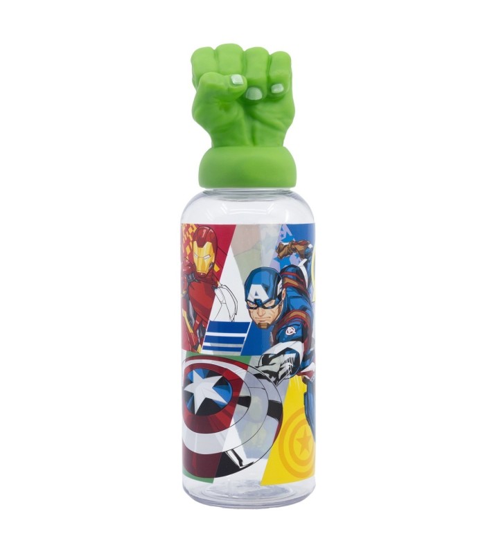 3D ECOZEN FIGURINE BOTTLE 560 ML AVENGERS SEVEN WONDERS HULK