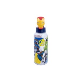 3D ECOZEN FIGURINE BOTTLE 560 ML AVENGERS SEVEN WONDERS IRON MAN