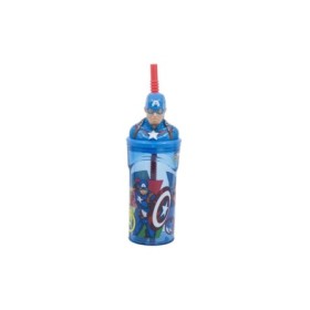 3D FIGURINE TUMBLER 360 ML AVENGERS SEVEN WONDERS CAPTAIN AMERICA