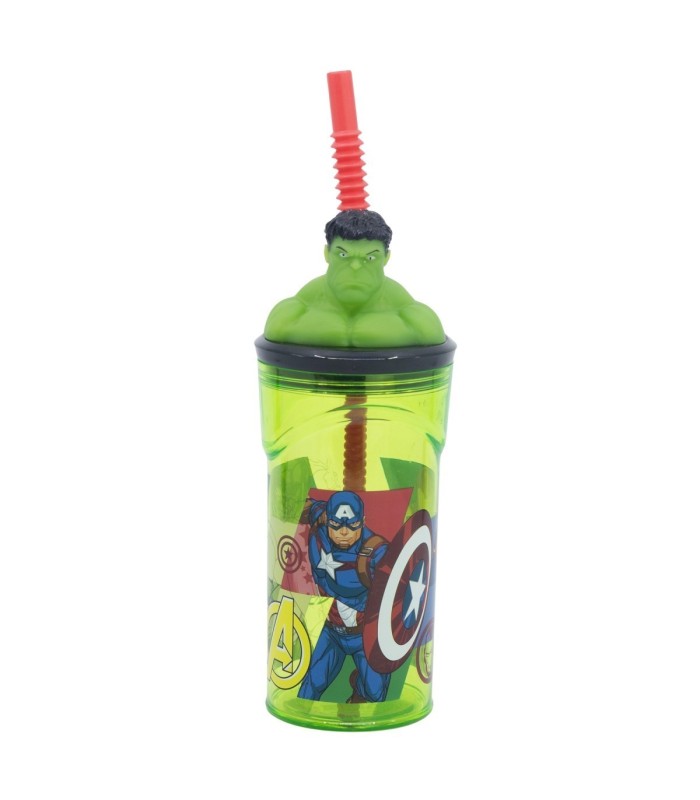 3D FIGURINE TUMBLER 360 ML AVENGERS SEVEN WONDERS HULK