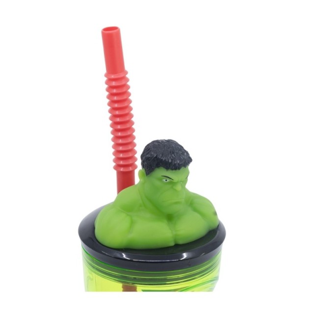 3D FIGURINE TUMBLER 360 ML AVENGERS SEVEN WONDERS HULK