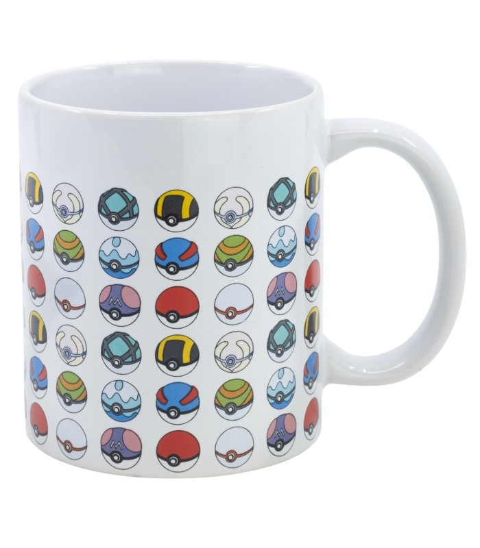 CERAMIC SB MUG 11 OZ IN BOX POKEMON ALL POKEBALLS EVER DNLS