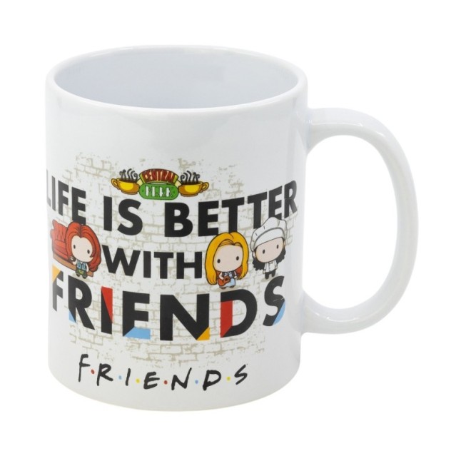 CERAMIC SB MUG 11 OZ IN BOX FRIENDS CHIBI DNLS