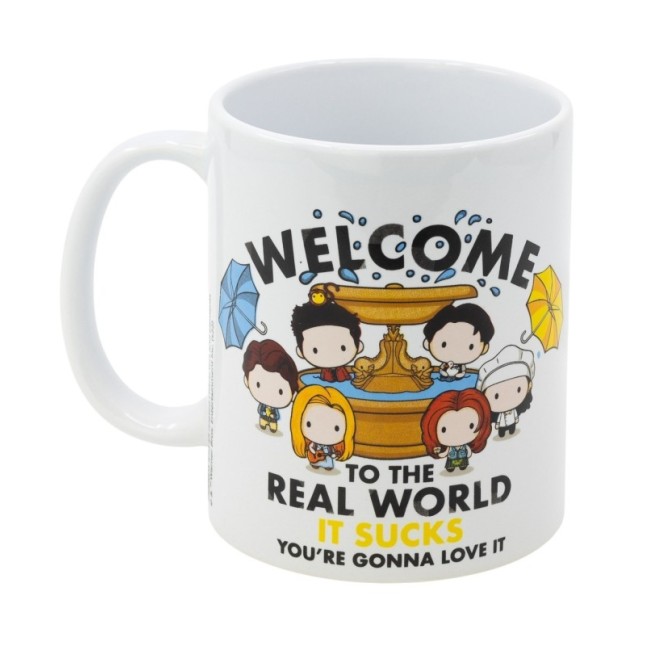 CERAMIC SB MUG 11 OZ IN BOX FRIENDS CHIBI DNLS