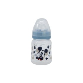 BABY 5 OZ WIDENECK BOTTLE SILICONE TEAT 3 POSITIONS MICKEY MOUSE FULL OF SMILES