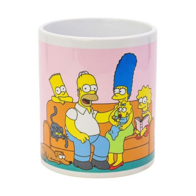 CERAMIC SB MUG 11 OZ IN BOX THE SIMPSONS FAMILY