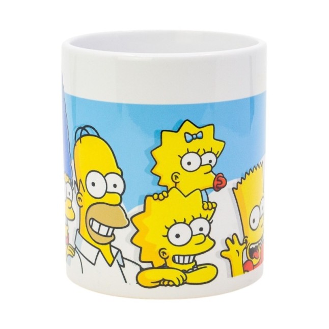 CERAMIC SB MUG 11 OZ IN BOX THE SIMPSONS FAMILY CLOUDS