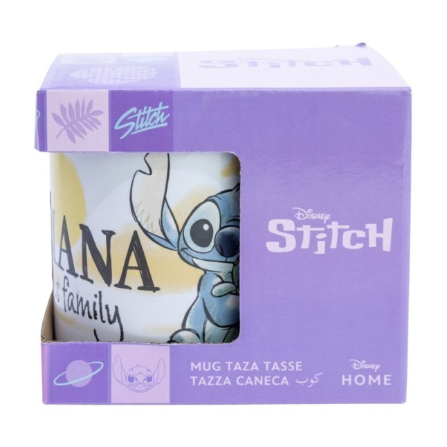 CERAMIC MUG 11 OZ IN GIFT BOX STITCH & ANGEL OHANA