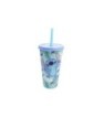 GROOVED PP STRAW TUMBLER 790 ML STITCH ALOHA