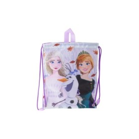 DRAWSTRING LUNCH BAG FROZEN AUTUMN LEAVES