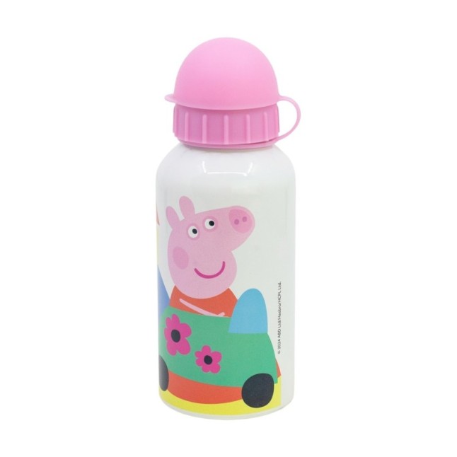 ALUMINIUM SB BOTTLE 400 ML PEPPA PIG FRIENDS